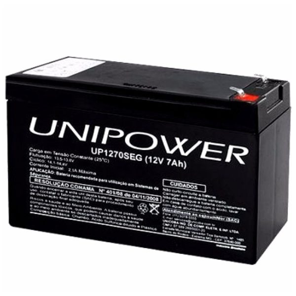 BATERIA SELADA 12V 7AH UNIPOWER / UNICOBA