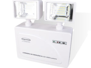 LUMINARIA DE EMERGENCIA 3.000 LUMENS 2 FAROIS SEGURIMAX