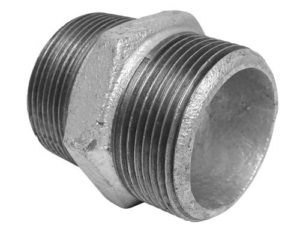 NIPLE DUPLO DE GALVANIZADO 2.1/2"