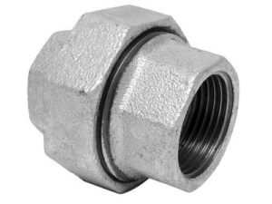 UNIÃO GALVANIZADO ASSENTO CÔNICO FERRO 3/4"